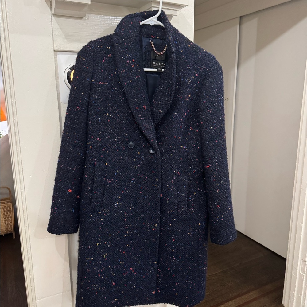 Blue Tweed Coat